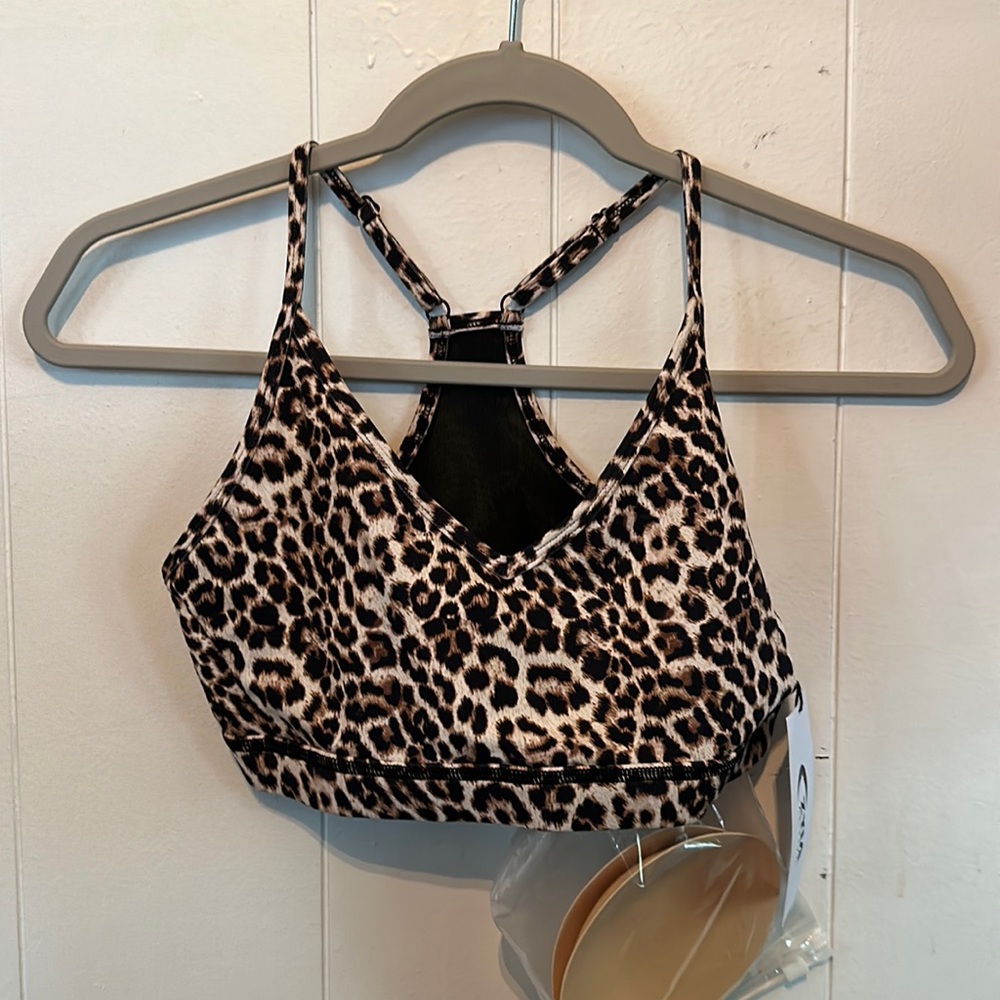 NWT Leopard ZYIA Bra